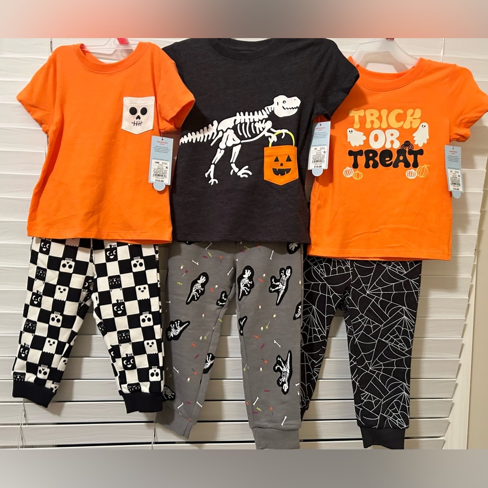 NWT Cat & Jack Halloween Sets 🎃🕷️🕸️